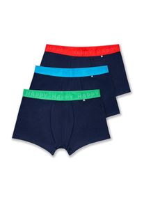 Happy Socks, Hommes Boxers, bleu marine / azur / vert / rouge