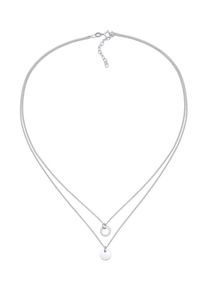 Elli Kette Damen, silber, Größe 40