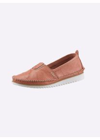 Andrea Conti Witt Damen Slipper, koralle, Größe 40, 100% Rindsleder