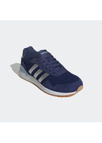 adidas Sportswear, Unisex, adidas Sportswear Sneaker &raquo;RUN 60S 4.0&laquo;, dunkelblau, silber metallic, glow blau, 36, Ein l&auml;ssiger Alltagsschuh, der den 