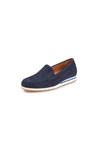 Gabor - Slipper, blau, Gr. 37, Orthopädische Einlagen, Leder