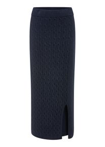 Peter Hahn - Rock, blau, Gr. 44, Wolle