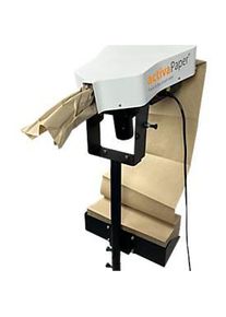 Schäfer Shop Schäfer Shop Select Papierpolstersystem, bis 85 m/min, Fusspedal, L910×B910×H1620 mm, 19 kg, schwarz-weiss