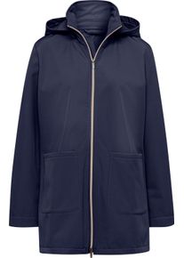 Damen Softshelljacke mit Fleece-Futter marine
