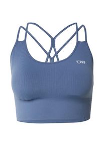 ICANIWILL Sport-BH Damen, saphir / weiß, Größe XL