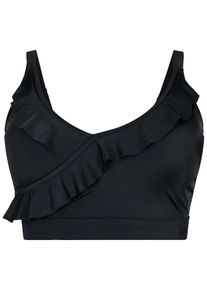 Swim by Zizzi, Femmes Hauts de bikini 'SKATRIN', noir