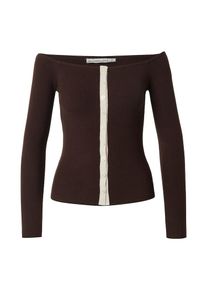 Abercrombie & Fitch Abercrombie & Fitch, Femmes Cardigan, marron / blanc naturel