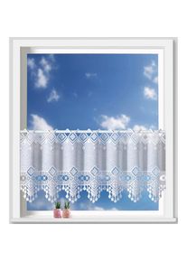 Weckbrodt-Gardinen Scheibengardine nach Mass »Adriana« Stangendurchzug 1 Stk. tlg. Bistro, Gardine, Store, nach Mass , Weckbrodt , Obermaterial: 100% Polyester