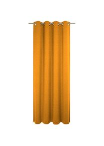 WIRTH, Vorhang &raquo;Trondheim B&laquo; &Ouml;sen 1 Stk. tlg. nach Mass, altgoldfarben, Chenille, Polyacryl