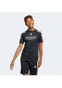 adidas Sportswear , Kinder , T-Shirt »J HOT TEE« , schwarz-weiss , Dieses House of Tiro T-Shirt ist mit recycelten Materialien hergestellt.