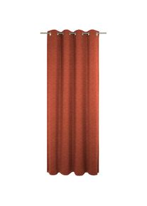 WIRTH, Vorhang &raquo;Trondheim B&laquo; &Ouml;sen 1 Stk. tlg. nach Mass, rost, Chenille, Polyacryl