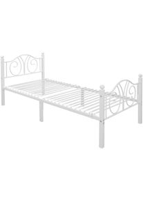 Goodproduct, GOODproduct Metallbett &raquo;LUND Landhausbett Bett M&auml;rchenbett Prinzessinbett&laquo; Tr&auml;ume wie im M&auml;rchen: Dein romantisches Metallbett in 2 