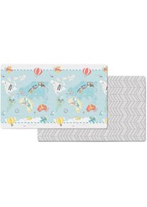 Spielmatte »Doppelseitige Spielmatte Reisefreunde« , bunt , SKIP HOP