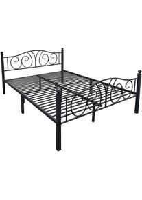 Goodproduct, GOODproduct Metallbett &raquo;LUND Landhausbett Bett M&auml;rchenbett Prinzessinbett&laquo; Tr&auml;ume wie im M&auml;rchen: Dein romantisches Metallbett in 2 