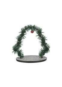 Fellbürste »Xmas Massage- und Fellpflegebogen« , grün , Trixie