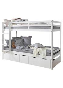 Mid.you Etagenbett Finn mit 5 , 90x200 cm , Baby- und Kindermöbel, Kinder- & Jugendzimmer, Kinderbetten, Etagenbetten