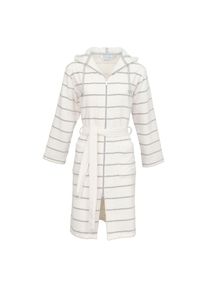 Carl Ross, Unisexbademantel &raquo;246410&laquo; 1 Stk., sanftes wei&szlig;, silber, Velours