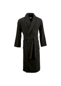 Carl Ross, Unisex-Bademantel &raquo;96200&laquo; 1 Stk. hygieniCotton-kochfester Bademantel, deep schwarz, Frottier