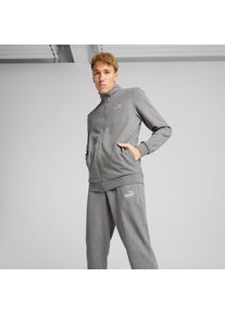 Puma, Herren, Puma Trainingsanzug »ESS SWEAT SUIT TR« 2 Stk. Bequemer Casual Jogginganzug, medium gray heather, M, Trainingsanzug für bequemen Casual-