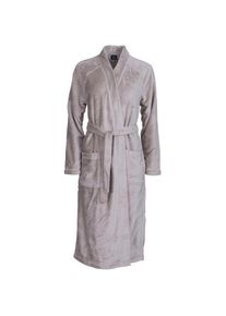 WEWO-Fashion Wewo Fashion, Wewo fashion Unisexbademantel &raquo;5000&laquo; 1 Stk. kuschelig weich, stone, Wellsoft-Microfaser