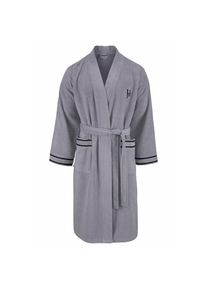 Bruno Banani, Unisexbademantel &raquo;Roy, ideal f&uuml;r Sauna & Spa, Hotelbademantel, Morgenmantel&laquo; 1 Stk. mit farblich abgesetzten Streifen, Bademantel, 