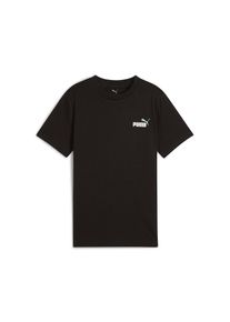 Puma , T-Shirt »ESS 2 COLOR SMALL NO. 1 LOGO TEE B«, für Kinder, 100% Baumwolle , schwarz , 176 , Regular Fit