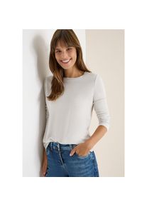 Cecil , Rundhalsshirt , XL (44) , Glitzerndes Jersey Shirt von Cecil