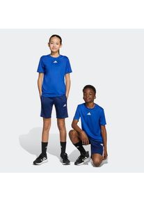 adidas Sportswear, Unisex, adidas Sportswear Trainingsanzug &raquo;J TR-ES 3S SET&laquo; 2 Stk., royal blau, wei&szlig;, 164, Diese Set aus T-Shirt und Shorts f&uuml;r 