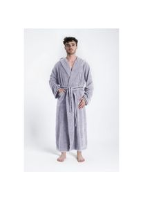 Bruno Banani, Unisexbademantel »Danny, Normallänge & Überlänge, auch in extra lang, Hotelbademantel« 1 Stk. mit Logostreifen, Unisex Bademantel aus 