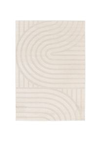 Teppich »Rubi, Supersoft, 3D- Design, weiche Haptik« rechteckig 9 mm Höhe softer Kurzflor, pflegeleicht, Wohnzimmer, Esszimmer, Schlafzimmer ,...