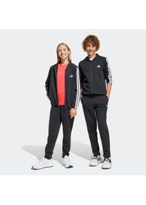 adidas Sportswear, Unisex, adidas Sportswear Trainingsanzug »J 3S FT TS 220« 2 Stk., schwarz, weiß, 176, Dieser Trainingsanzug für Kinder und Teens 