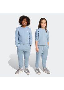 adidas originals, Unisex, adidas originals Trainingsanzug »CREW SET« 2 Stk., tacblu, 122, Ein bequemes Set für Spiel und Spass von früh bis spät.