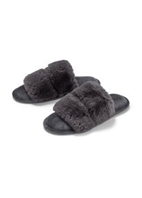 Tchibo - Plüsch-Finken - Damen - Gr. 40-41 - grau