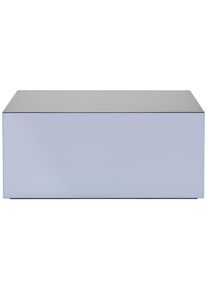 Mid.you Couchtisch , Grau , Glas, Holzwerkstoff , rechteckig , 50x45x100 cm , Wohnzimmer, Wohnzimmertische, Couchtische, Couchtische eckig