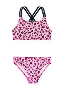 Playshoes, Filles Bikini, rose clair / grenadine / noir