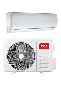Impianto di climatizzazione a split 12.000 BTU, 3,4 kW, 4 funzioni in 1, per raffreddare e riscaldare, bianco TCL