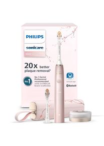 PHILIPS SONICARE , Elektrische Zahnbürste »DiamondClean Prestige 9900 HX9992« 2 Stk. Aufsteckbürsten mit integriertem Drucksensor, 5 Putzprogramme,...
