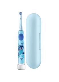 Oral-B , Elektrische Kinderzahnbürste »iO Kids 6+ Stitch« 1 Stk. Aufsteckbürsten 1 Reise-Etui, Musik-Timer, 3 Modi, ab 6 Jahren , Langanhaltender...