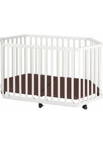 Laufgitter »weiss, 6-eckig« bis 25 kg zusammenklappbar; Made in Europe , weiss , tiSsi