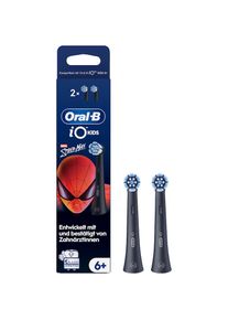Oral-B , Aufsteckbürsten »iO Kids 6+ Marvel Spiderman« Sanft zu wackeligen Zähnen & Zahnfleisch, ab 6 Jahren , Entwickelt mit ZahnärztInnen -...