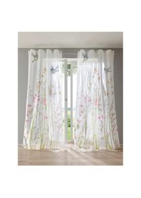 Vorhang Schlaufen 1 Stk. tlg. , weiss , HEINE HOME , 100% Polyester