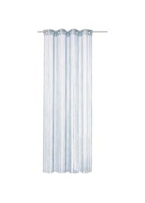 Weckbrodt-Gardinen Fadenvorhang »Leon« Ösen 1 Stk. tlg. Fadengardine, Insektenschutz, transparent, kürzbar, Store , silberfarben , Weckbrodt , Obermaterial: 100%...
