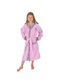 W&ouml;rner W&ouml;rner, Kinderbademantel &raquo;Pferd rosa&laquo; 1 Stk. mit Stickerei, mit Taschen, maschinenwaschbar, trocknergeeignet, rosa, Baumwoll-Webfrottier
