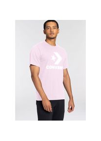 Converse, Unisex, T-Shirt &raquo;Unisex GO-TO STAR CHEVRON LOGO STANDARD-FIT&laquo; 1 Stk. Unisex, blush hush, S, Unisex T-Shirt von Converse