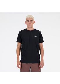 New Balance, Herren, Laufshirt &raquo;SPORT ESSENTIAL T-SHIRT&laquo; 1 tlg. mit Streifendesign, schwarz, XL, Laufshirt von New Balance