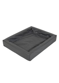 Das hygienische Hundebett + Kuscheldecke Velvet - M (85cm)