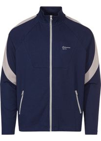 Herren Freizeitanzug mit Reissverschluss-Taschen marine-grau