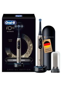 Oral-B , Elektrische Zahnbürste »iO Series 10« 1 Stk. Aufsteckbürsten inkl. 1 Aufsteckbürste, iO Sense Schnellladestation, Lade-Reise-Etui , 7...