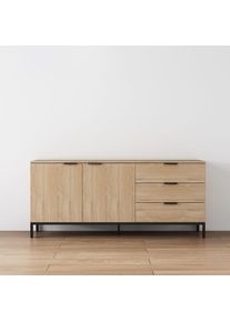 Sideboard »Jorinde« Melaminoberfläche, flexibler Stauraum und robustes Metallgestell , GOODproduct