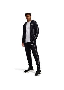 Under Armour, Herren, Trainingsanzug &raquo;UA EMEA TRACKSUIT NOVELTY&laquo; 1 Stk., schwarz, wei&szlig;, wei&szlig;, XL, Trainingsanzug von Under Armour